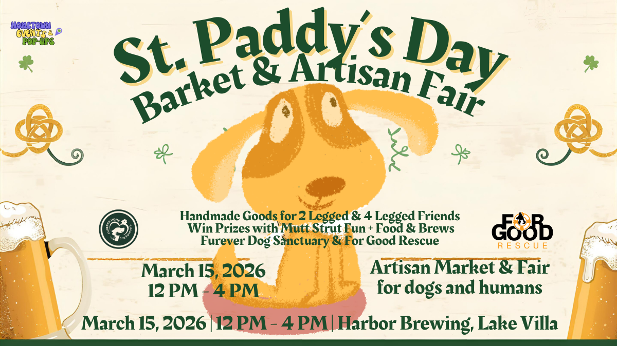 St. Paddys Day Barket and Artisan Fair at Harbor Brewing Co. Lake Villa